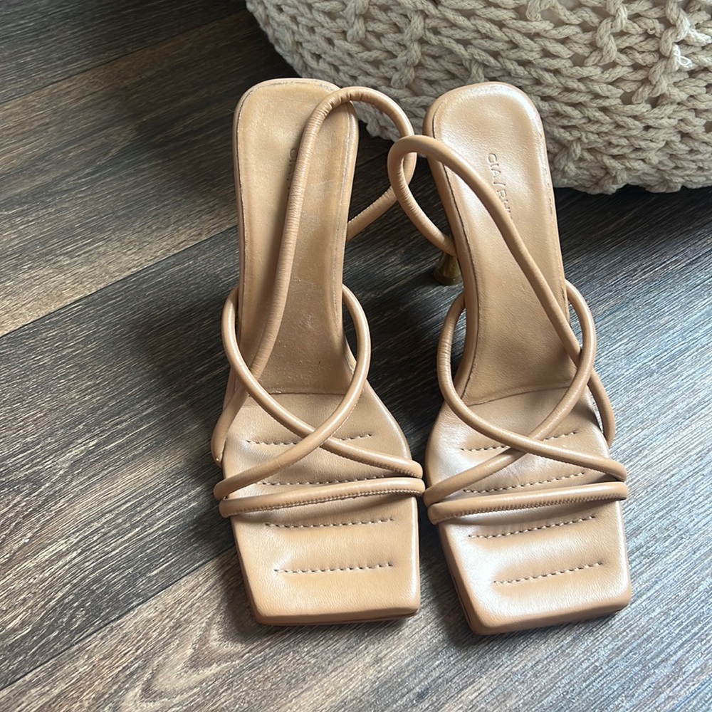 GIA /RHW Strappy Slingback heels